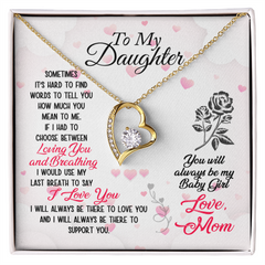 To my daughter from Mom