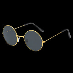 Classic Round Metal Men’s Sunglasses