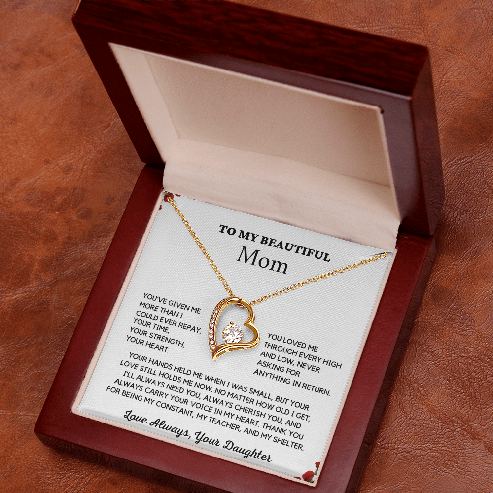 Almost Sold Out- To My Beautiful Mom - Mother's Day Gift