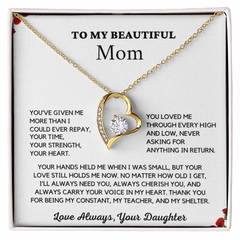 Almost Sold Out- To My Beautiful Mom - Mother's Day Gift