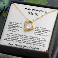 Almost Sold Out- To My Beautiful Mom - Mother's Day Gift