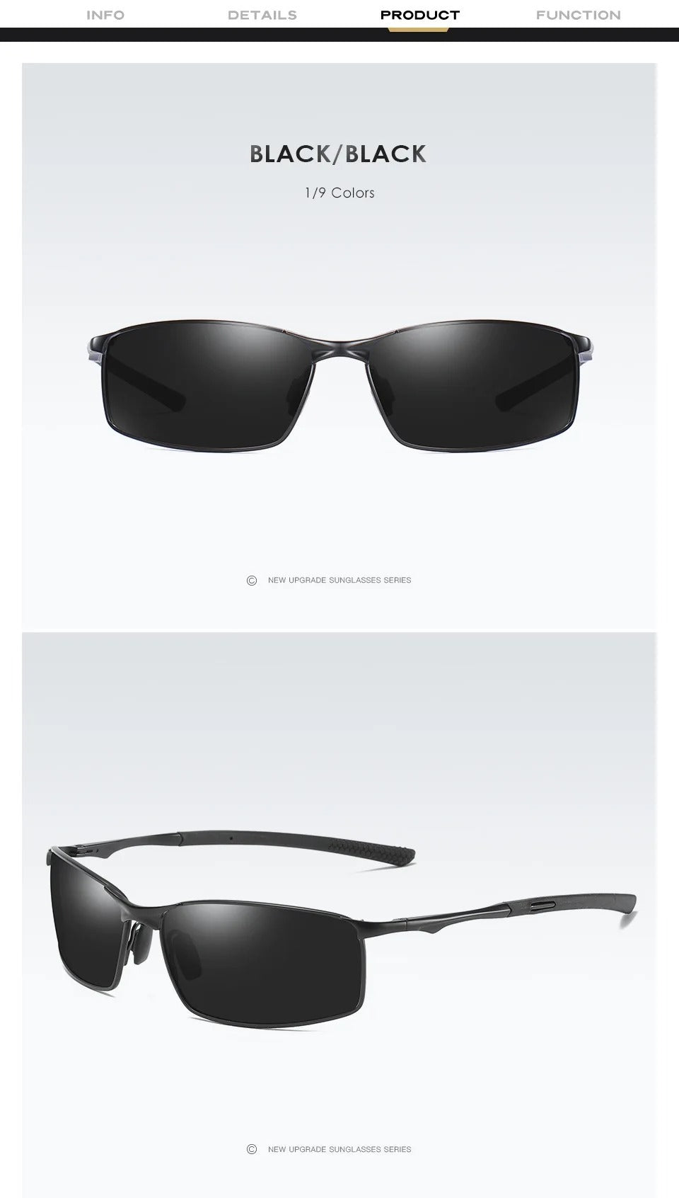 High-End Cool Polarized Night Vision Sunglasses